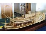 A truly beautiful and amazing model of the American side-wheeler Natchez by Vladimir Churilin of the Federation of Ship Modelling Sport of Russia.