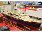 Ray Scrivens presented his superb example of HM Royal Yacht Britannia.