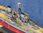 An astonishing amount of detail on this 1:700 scale model of HMS Dreadnought by Vladimir Makarichev.