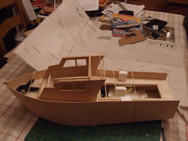 UTE (Glynn Guest Free plan Model Boats FEb 2013) | Model Boats