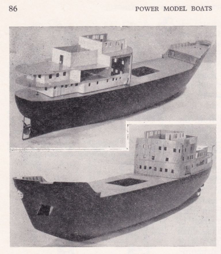 Vic's model, the first photograph is from his 1966 book, Power Model 