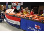 The RNLI brought along a D Class lifeboat for public inspection which attracted a lot of interest from the younger generation.