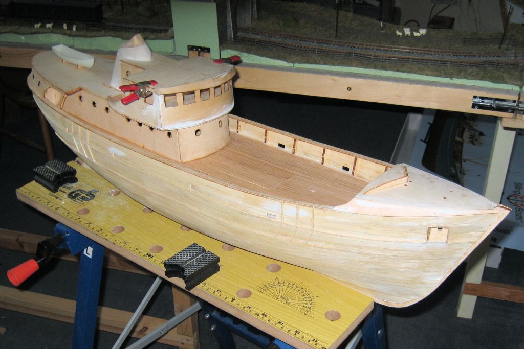 Found Model boat building planking gilang ayuninda