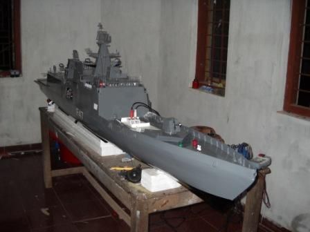its my 2.6 meter long I N S SHIVALIK..frigate.. | Model Boats