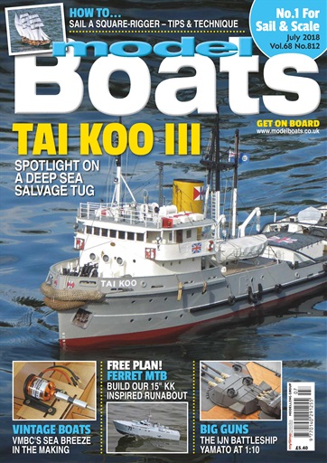 Model Boats July 2018
