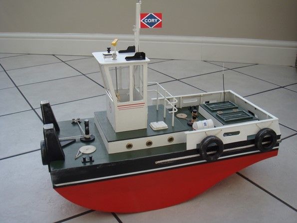 rc model tug boats