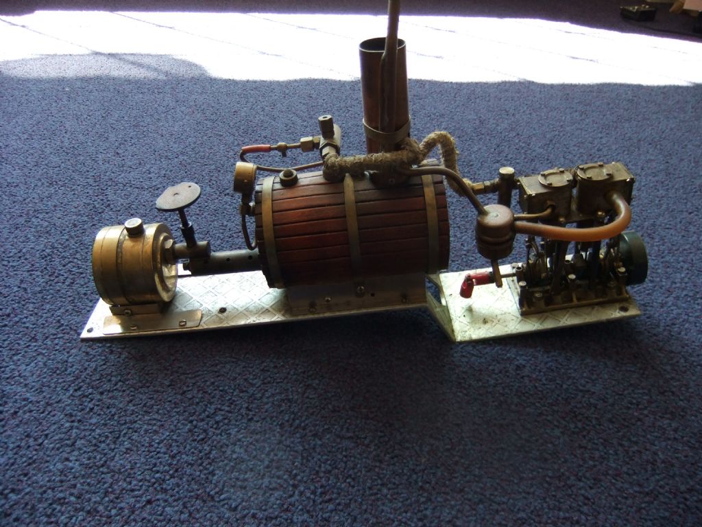 Unknown manufactured steam engine | Model Boats