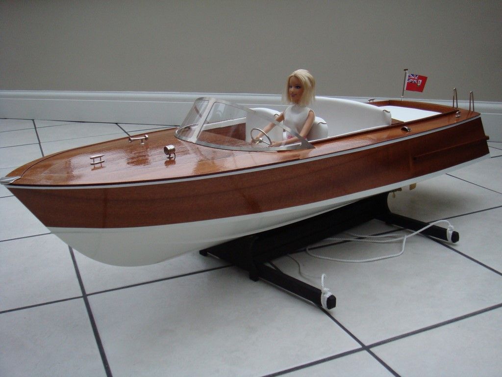 Aero naut Classic Sports Model Boat Kit Suitable for Radio Control
