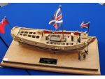 The Sheerness Dockyard Commissioner�s Yacht Queenborough built by Kenneth Clark in Navy Board style.