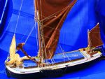 Richard Chesney's sailing barge Faberge is a good example of this popular modelling subject.