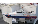 One of the models on the Robbe stand that caught my eye was the Styt police boat. This is a really detailed multi-functional kit and at 1:25 scale and 1200mm in length, is a substantial model with the basic kit retailing at around 599 euros.