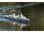 HMNZS Royalist C89 is to 1:48 scale and 12 feet long!