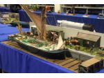 Richard Chesney's evocative WW1 Thames Barge diorama.