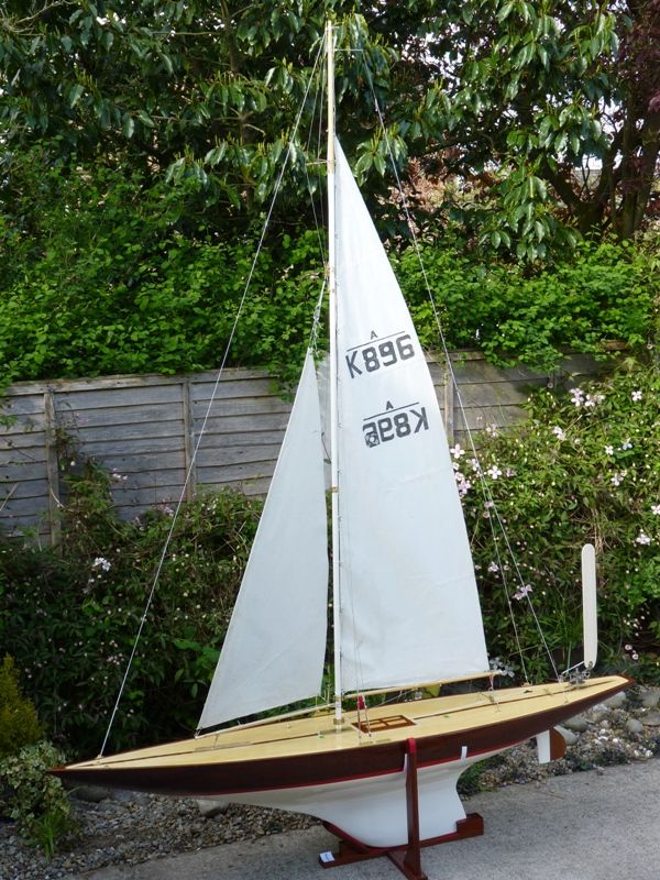10 rater model yacht for sale