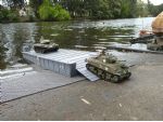 The bow ramp is not strictly pro-typical, but does mean r/c tanks can loaded and off-loaded with ease.