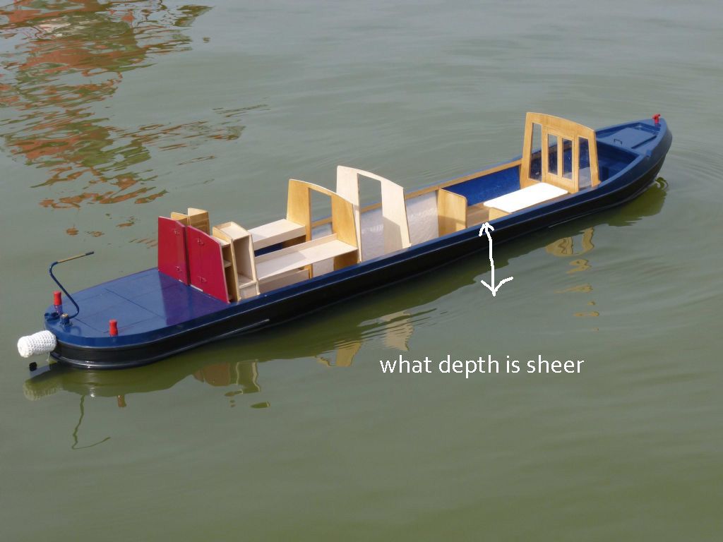 rc narrowboat