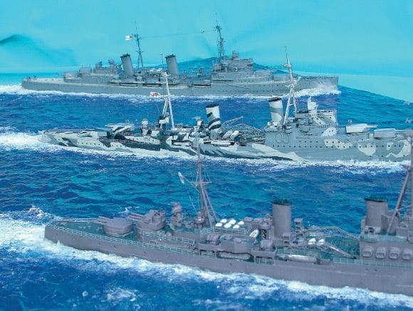 1:700 SCALE NAVAL DIORAMAS Part 7 – A Harbour Scenario