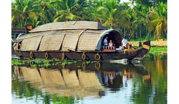 Houseboats of the Kerala Backwaters