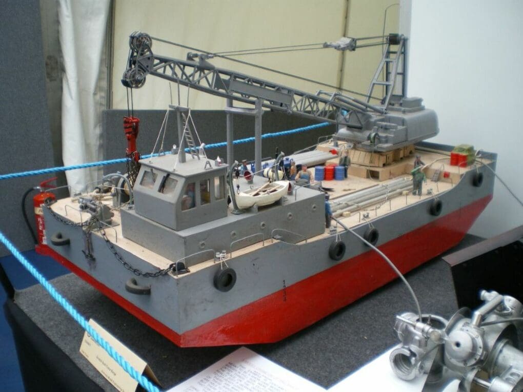 A Model Crane Barge