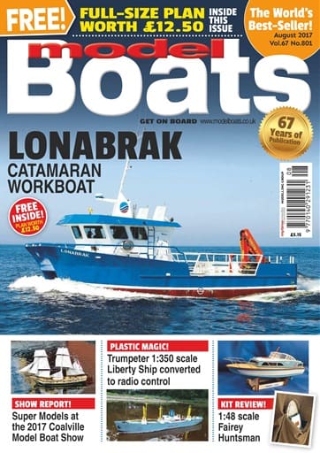 Model Boats August 2017