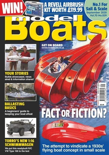 Model Boats September 2020