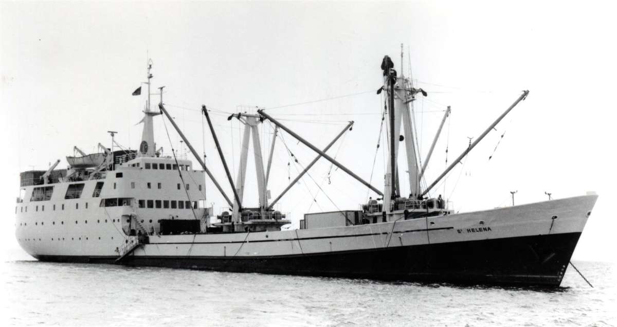 5 St Helena before the funnel was extended