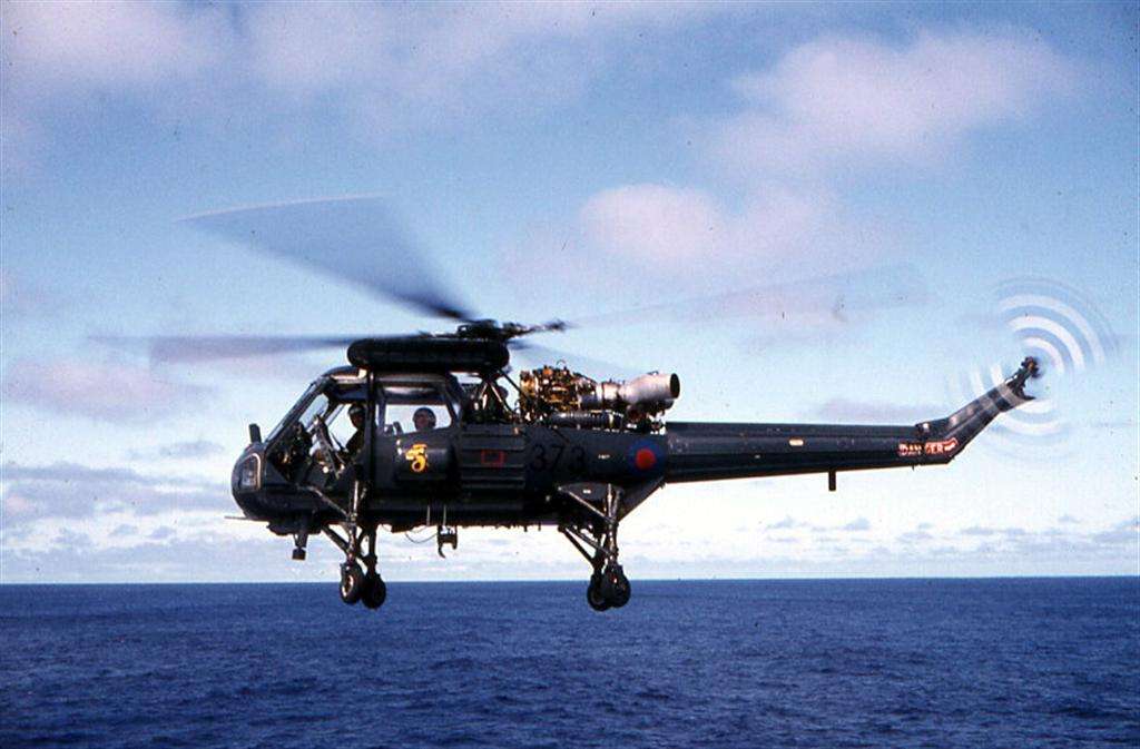 6 Wasp helicopter posing for a photo (Large)