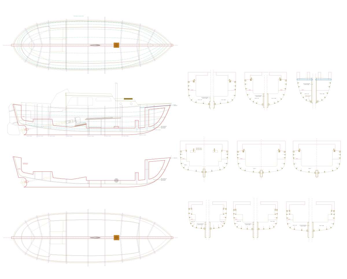 Fisherman 27 - Hull Templates - For Forum