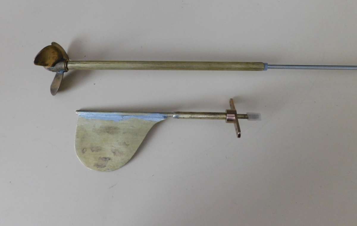 RUDDER and PROP SHAFT