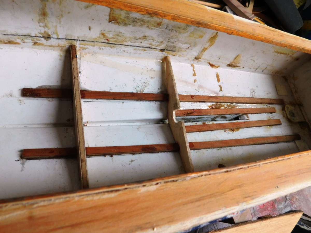 New floor and hull supports