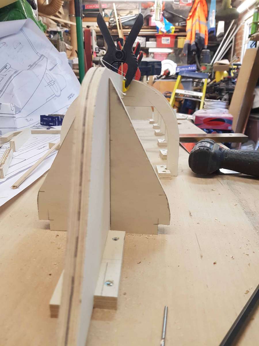 keel bulkhead fixed