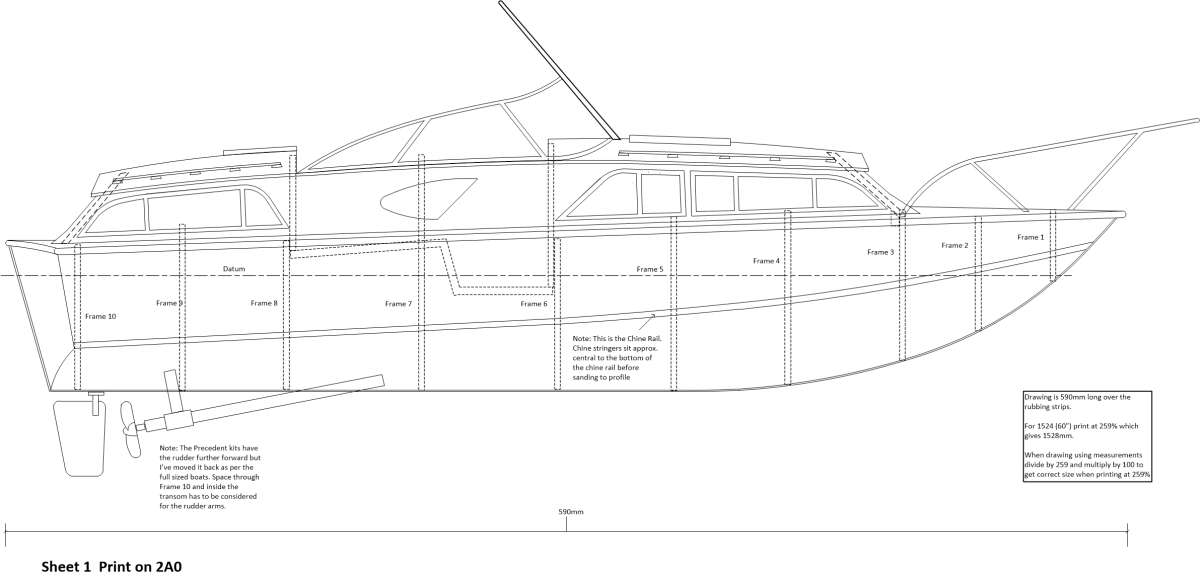 Huntsman 31 Big Project - Sheet 1 B&W
