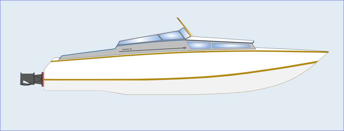 Scimitar 34 - Water-Jet