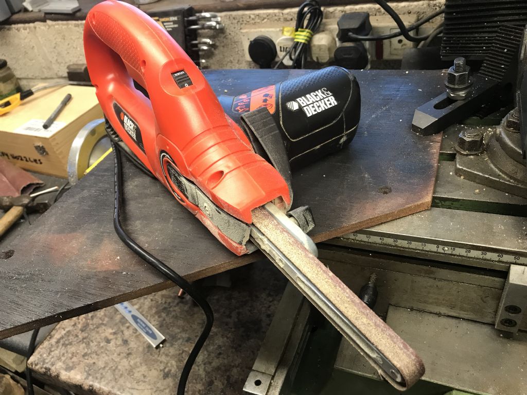 Belt sander Belt sander