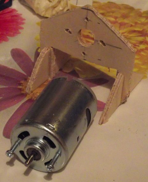 Bodged motor mount Bodged motor mount