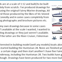 Chris Fellows’ Fairey Marine Builds